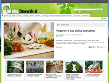 Tablet Screenshot of eko.dnevnik.si