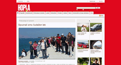 Desktop Screenshot of hopla.dnevnik.si